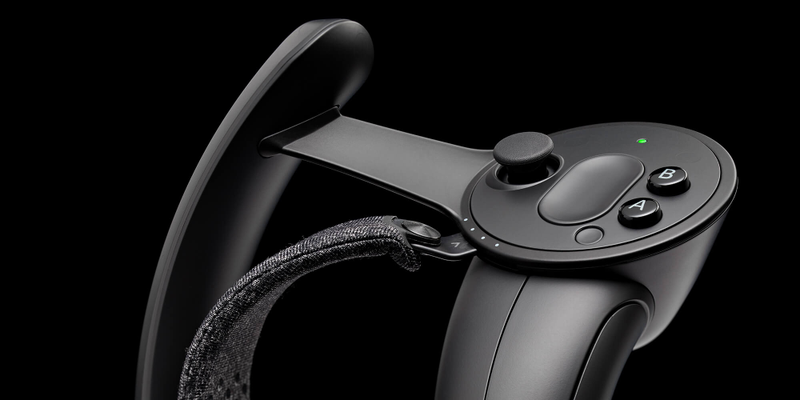 Aside from all of the controller’s touch sensors, it also features a new multi-purpose track button on top.